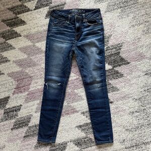 American Eagle Outfitters Super Super Stretch Hi-Rise Jegging 8-Short